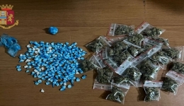 Napoli: la polizia rinviene e sequestra droga