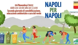 Domenica 20 novembre si svolgerà la seconda edizione di 'Napoli per Napoli'