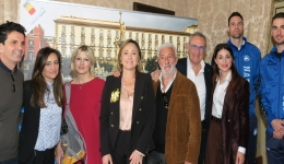 Gevi Napoli Basket a P.zzo San Giacomo per la presentazione della Rassegna Marzo Donna 2023