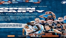 Gevi Napoli Basket: Questa sera al PalaBarbuto c' l'Open Party