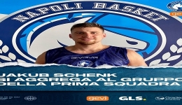 Gevi Napoli Basket: Jacub Schenk si aggrega al gruppo azzurro