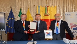 Napoli: Il Sindaco Gaetano Manfredi riceve il Presidente del Rotary International