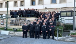 Il Generale La Gala in visita alla Compagnia di Torre del Greco