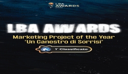 IL NAPOLI BASKET SI AGGIUDICA IL PREMIO MARKETING LBA, SECONDO POSTO PER IL PROGETTO DIGITAL