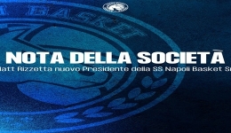 S.S. NAPOLI BASKET SRL: MATT RIZZETTA È IL NUOVO PRESIDENTE DELLA SOCIETA' AZZURRA