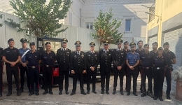 Capri: Il Comandante Int. CC Ogaden in visita ai CC sull�isola