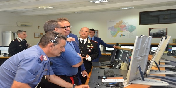 Napoli: visita del Prefetto al Comando Provinciale dei Carabinieri 