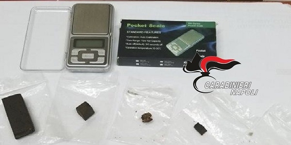 S.A.Abate: marijuana in tasca e hashish sul comodino, arrestato dai carabinieri