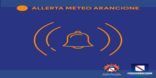 Campania: allerta Meteo 'Arancione' in alcune zone, 'Gialla' fino alle 18 del 26/11 sulle altre