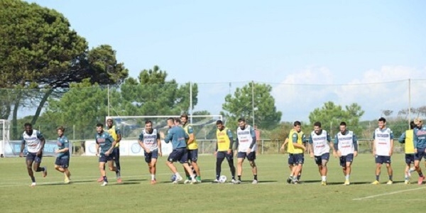 Castelvolturno: seduta mattutina di allenamento per gli azzurri, il report