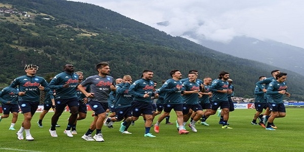 SSC Napoli: primo giorno di allenamento a Dimaro Folgarida