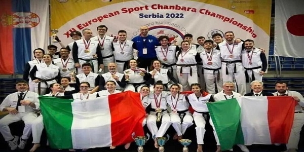 Campionato Europeo di Sports Chanbara: l'Italia conquista l'oro a squadre in 4 categorie su 5
