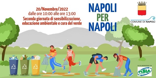 Domenica 20 novembre si svolgerà la seconda edizione di 'Napoli per Napoli'