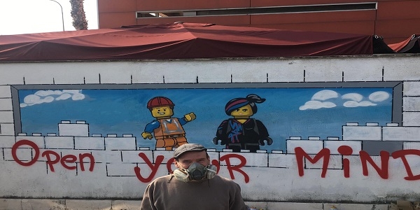 Napoli: Via Barbagallo, iniziati i lavori per una nuova opera di Street art
