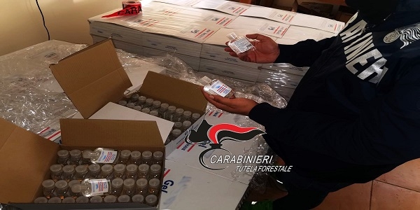 Poggiomarino: i CC sequestrano gel lavamani e denunciano un uomo