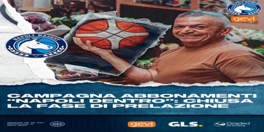 GeviNapoli Basket: campagna abbonamenti, chiusa la fase di prelazione