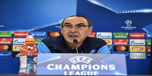 Sarri: le grandi squadre si rialzano e contro il Feyenoord vogliamo rialzarci