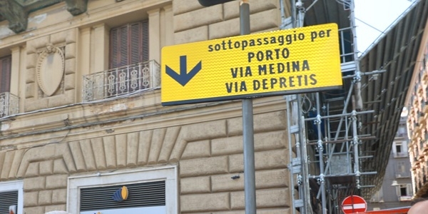 Napoli: Sottopasso di p.zza Municipio, aperte uscite pedonali di via Medina e S. Giacomo