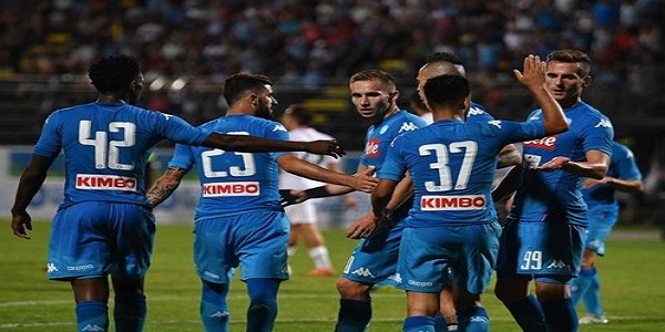 Il Napoli travolge il Carpi nel finale (4-1). Oggi ripresa degli allenamenti a Dimaro.
