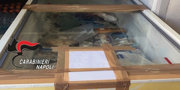 Napoli: insetti nel congelatore della macelleria, i carabinieri denunciano il titolare
