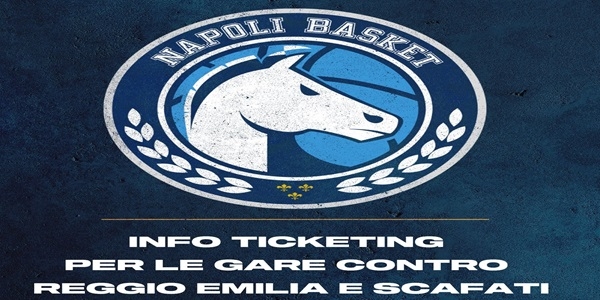 Gevi Napoli Basket: ancora disponibili ticket per la gara contro Reggio Emilia