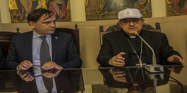 Universiade: iniziative religiose e sociali, il Comm. Basile e il Card. Sepe firmano l'intesa