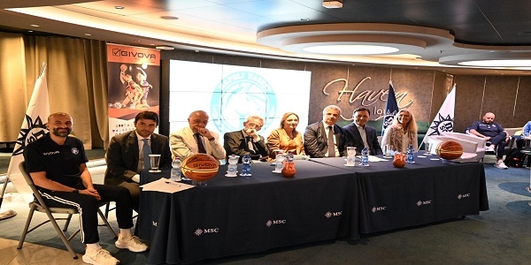 Gevi Napoli Basket: Welcome on Board sulla MSC Seaview