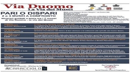 Napoli: Via Duomo, la via dei Musei. Il programma degli appuntamenti.