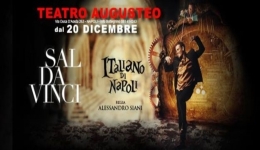 Napoli: al Teatro Augusteo va in scena 'Italiano di Napoli', lo spettacolo di Sal Da Vinci