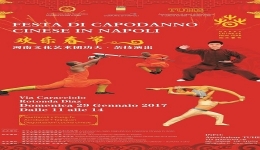 Napoli: domenica capodanno cinese. Il Sindaco sar alle ore 12 alla Rotonda Diaz.