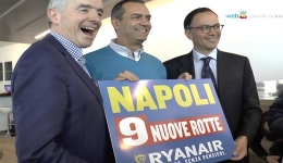 Ryanair, in inverno nuove destinazioni da Napoli (video)