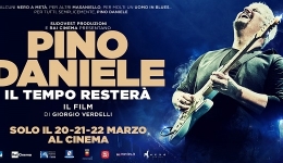 Cinema: 'Pino Daniele, il tempo rester', l'indimenticabile artista per tre giorni sul grande schermo