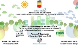 Napoli, Scampia: domani l'evento 'Parco Avventura Scientifica'