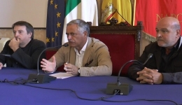 Napoli: presentato stamattina lo spettacolo 'Cravattari'.