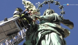 Napoli: si  svolta la festa dell'Immacolata in Piazza del Ges