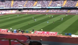 Napoli - Verona 3-0. Prova di forza degli azzurri, Gabbiadini brinda con un gol
