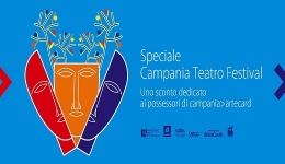 Nuova artecard per festeggiare il ritorno del Campania Teatro Festival