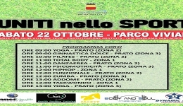 Napoli: al parco Viviani sabato 22 la prima edizione di Uniti nello Sport