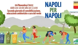 Domenica 20 novembre si svolger la seconda edizione di 'Napoli per Napoli'