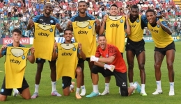 Castel di Sangro: Napoli, allenamento pomeridiano. Terapie per  Mario Rui, Demme ed Elmas