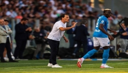 Garcia: contento per la vittoria e per la doppietta di Osimhen