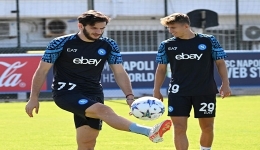 Castel Volturno: azzurri al lavoro, domani sera sfida con il Real Madrid