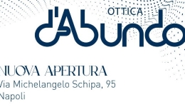 Napoli: l'Ottica Sergio d'Abundo apre il suo secondo punto vendita in via Michelangelo Schipa