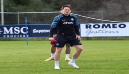 Castel Volturno: azzurri al lavoro, Anguissa e Zielinski ok