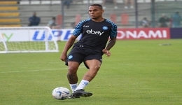 SSC Napoli: per Natan confermata la lussazione acromion claveare