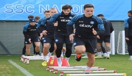 Castel Volturno: il Napoli prepara il match con il Torino