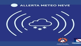 Campania: in arrivo neve a quote collinari. Allerta meteo gialla