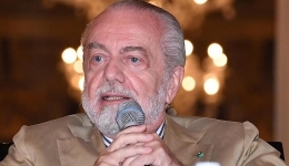 De Laurentiis: onore all'Inter ma il Napoli  in crescita