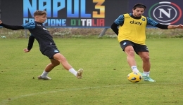Castel Volturno: seduta mattutina per gli azzurri, domani il match con il Milan
