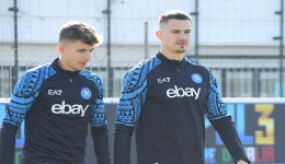 Castel Volturno: il Napoli prepara la gara con il Genoa